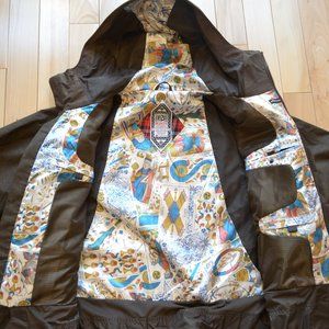 Burton Ronin Snowboard Jacket Rare Tarot Card Brown Men's M